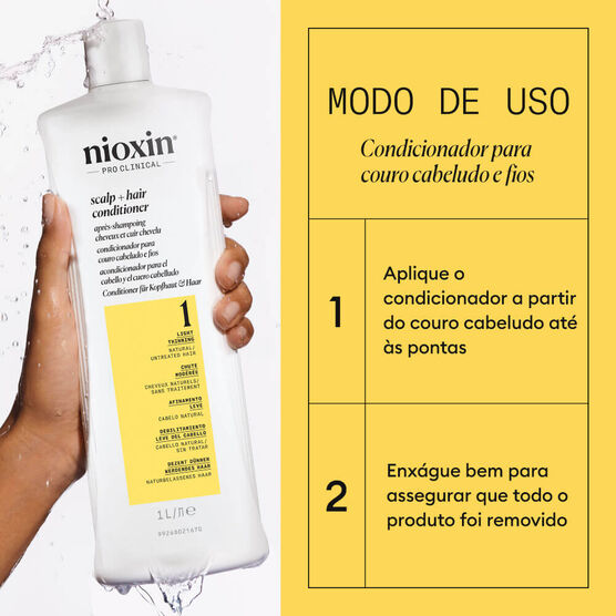 VOLUME & THINNING SIS 1 CONDICIONADOR-1L